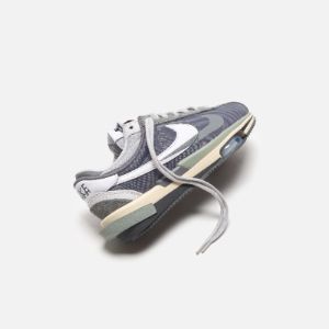 Nike x Sacai Zoom Cortez - Iron Grey / White / Light Cream sold by Kith