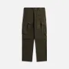 Engineered Garments Fa Pant Cotton Brushed Hb - Olive sold by Kith