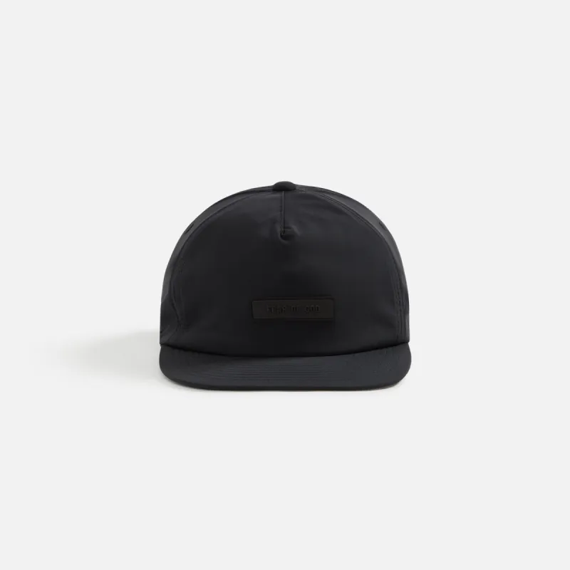 Essentials Baseball Hat - Black sold by Kith