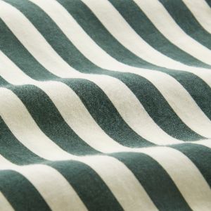 Kith Striped Thompson Camp Collar Shirt - Agate sold by Kith