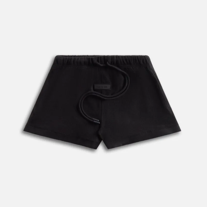 Essentials Running Short - Jet Black sold by Kith