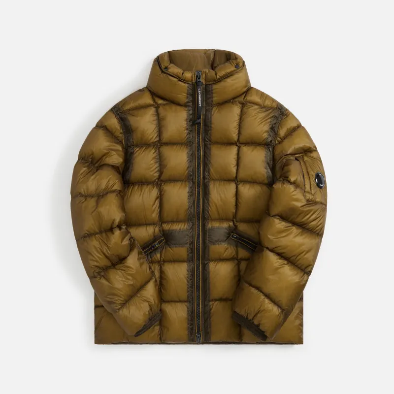 C.P. Company D.D Shell Concealable Hood Down Jacket - Butternut made by C.P. Company