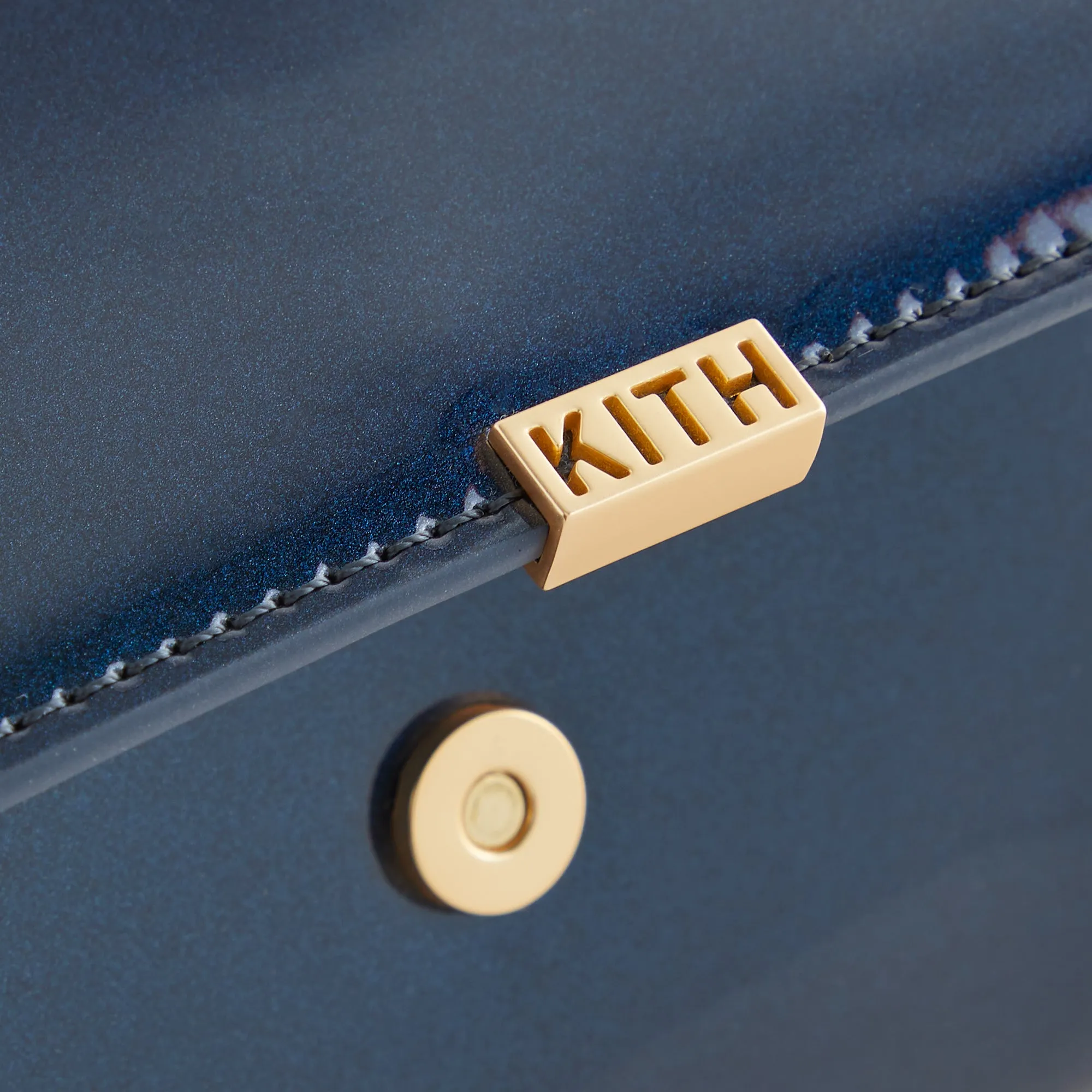 Kith Women Monogram Patent Leather Flap Wallet - True sold by Kith product image thumbnail 3