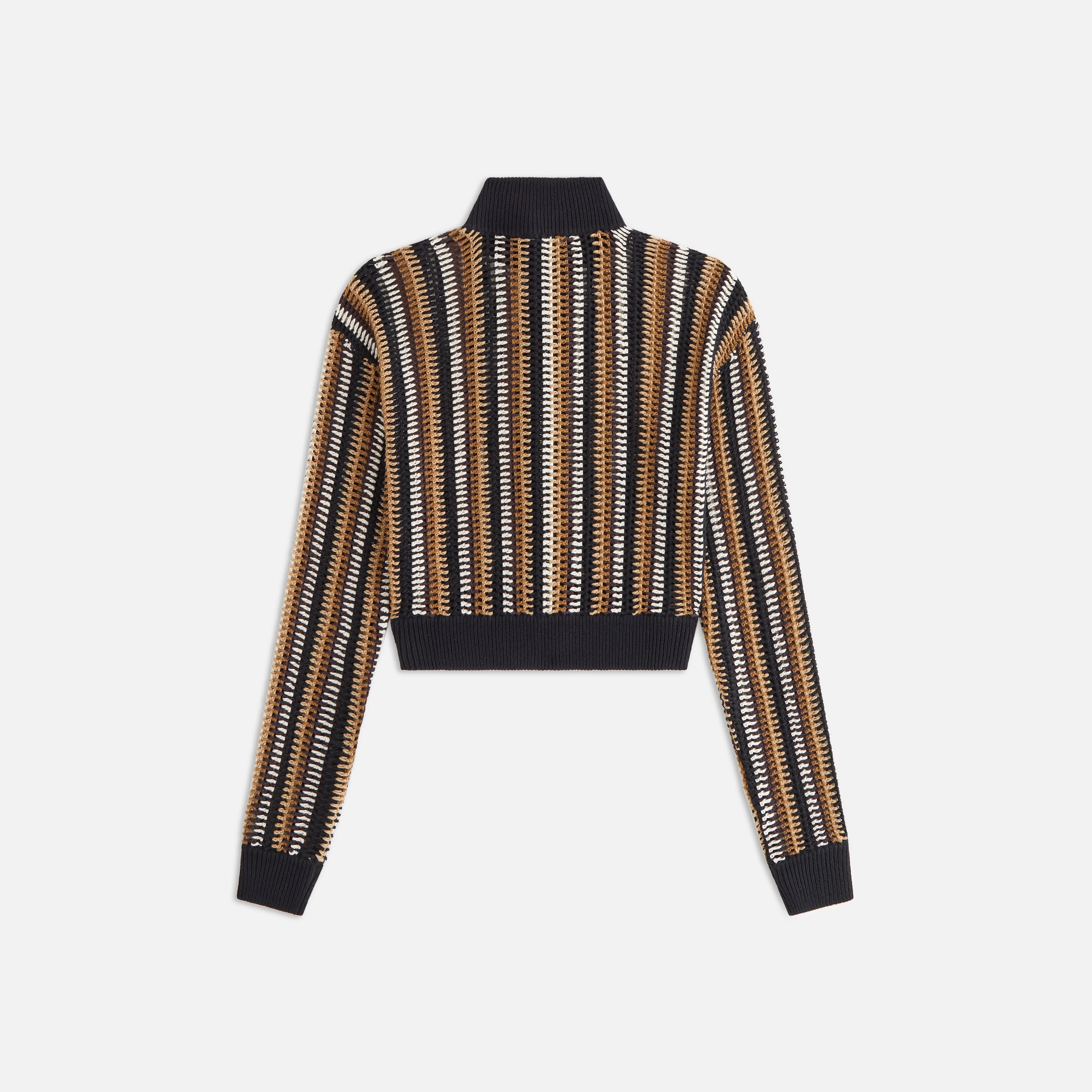 Kith Women Holter Crochet Track Jacket - Black sold by Kith product image thumbnail 3