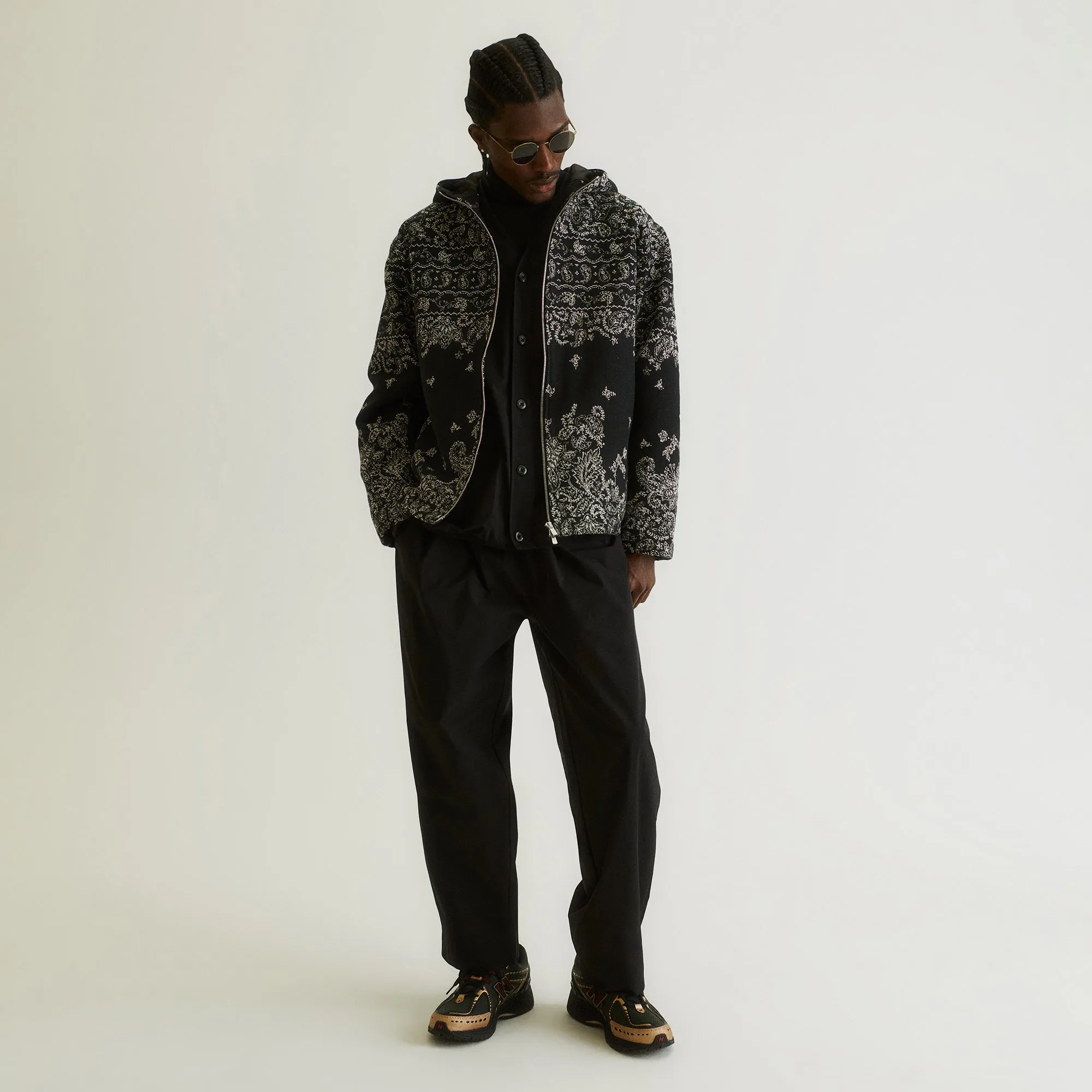 トップス Kith 101 Braden Tapestry Full Zip Hoodie 34259674~black_1737621578292_0.jpg