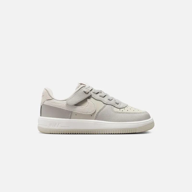 Nike Force 1 Low LV8 Easyon - Light Bone / Summit White / Light Iron Ore sold by Kith