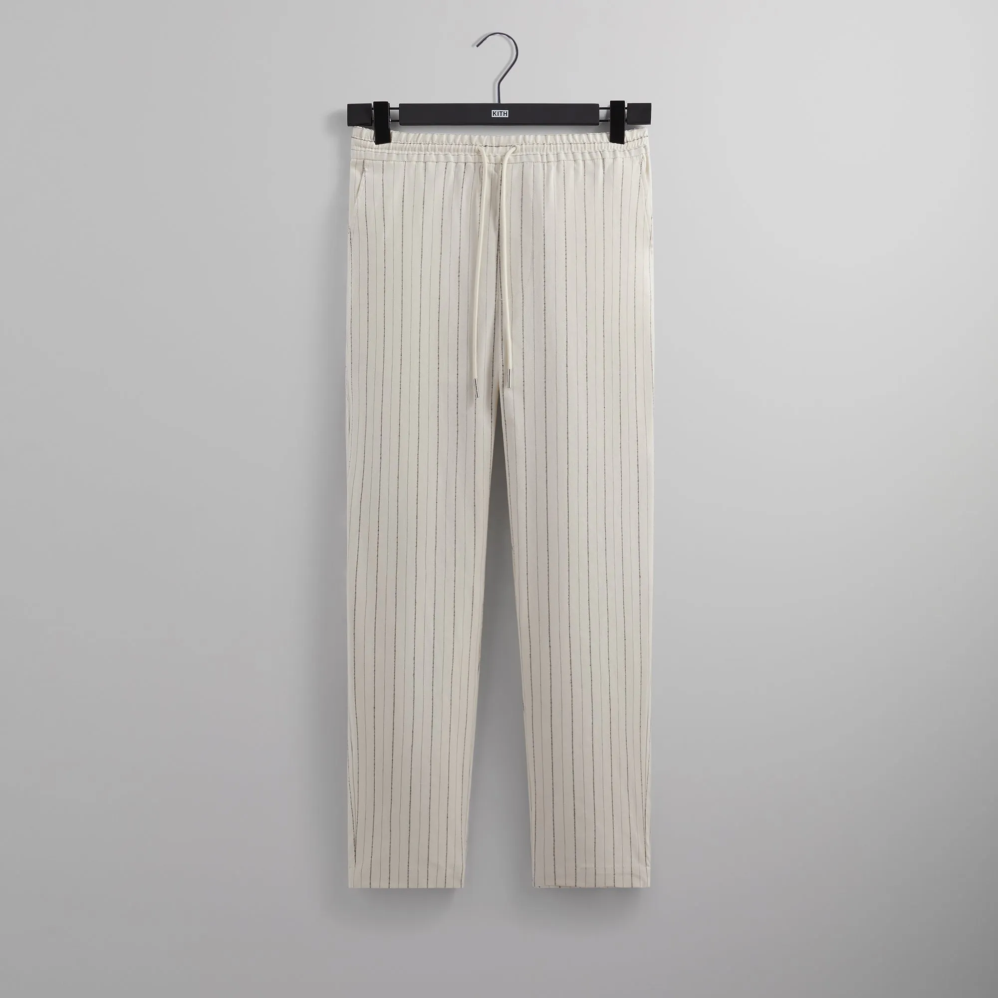 Kith Striped Twill Barrow Pant - Sandrift PH sold by Kith