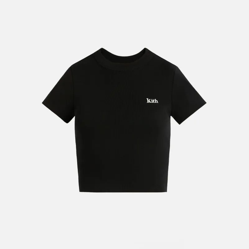 Kith Women Mulberry Sheer Monogram Tee - Canvas | Parallel