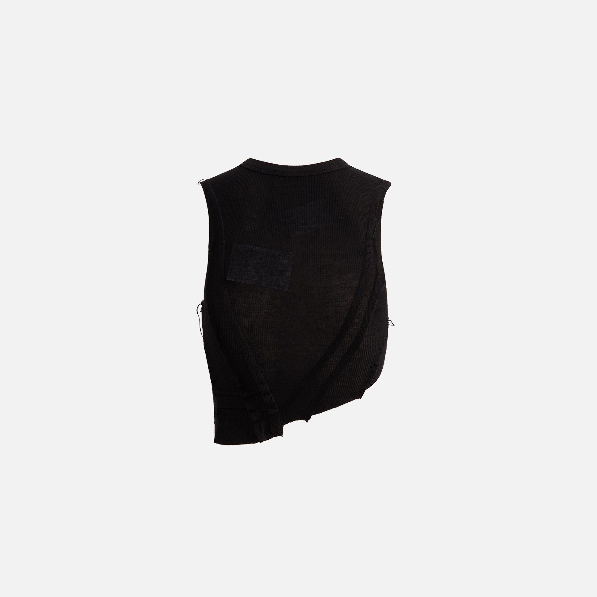 Sami Miro Vintage Asymmetric Sleeveless Top - Black sold by Kith product image thumbnail 2