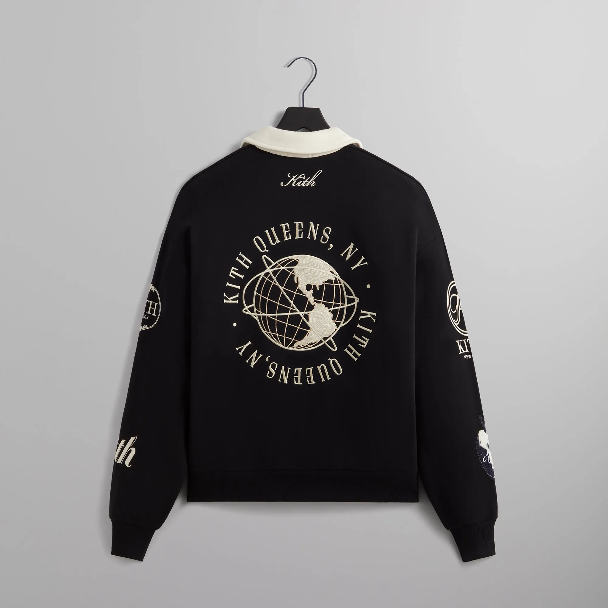 Kith Nelson Collared Pullover - Black sold by Kith product image thumbnail 2