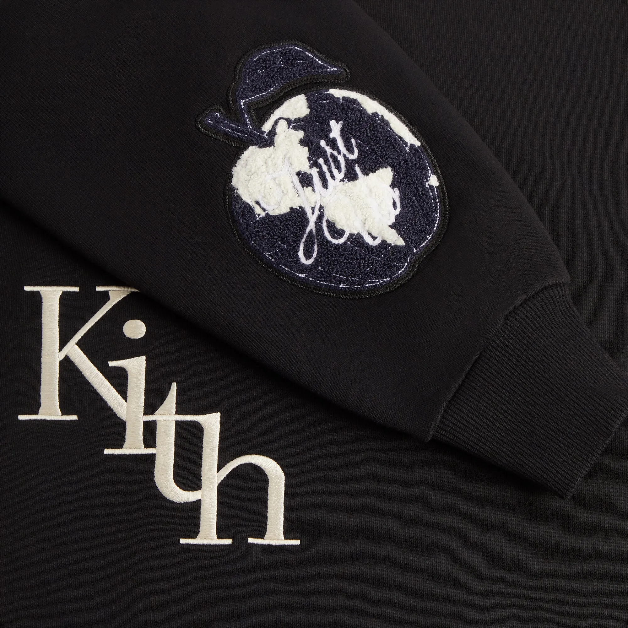 Kith Nelson Collared Pullover - Black sold by Kith product image thumbnail 5