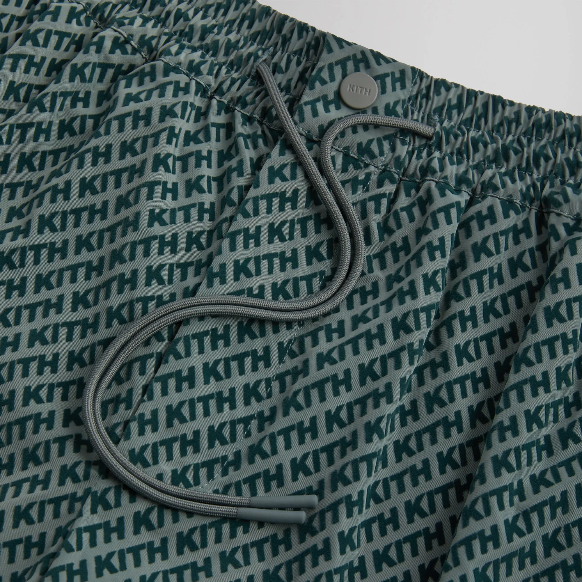 Kith Flocked Italic Monogram Davon Pant - Court sold by Kith product image thumbnail 4