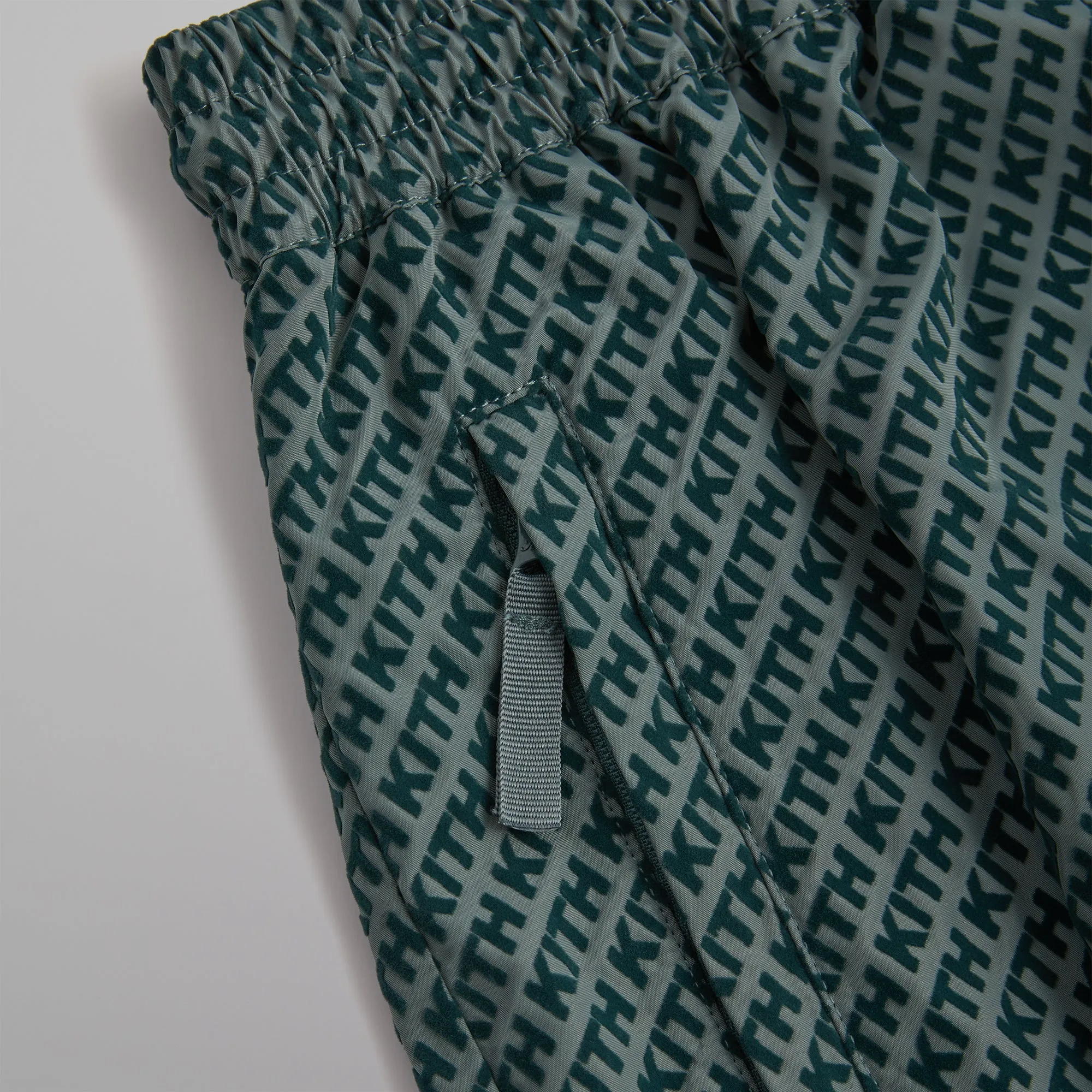 Kith Flocked Italic Monogram Davon Pant - Court sold by Kith product image thumbnail 5