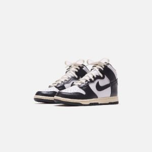 Nike WMNS Dunk High - White / Black / Coconut Milk sold by Kith