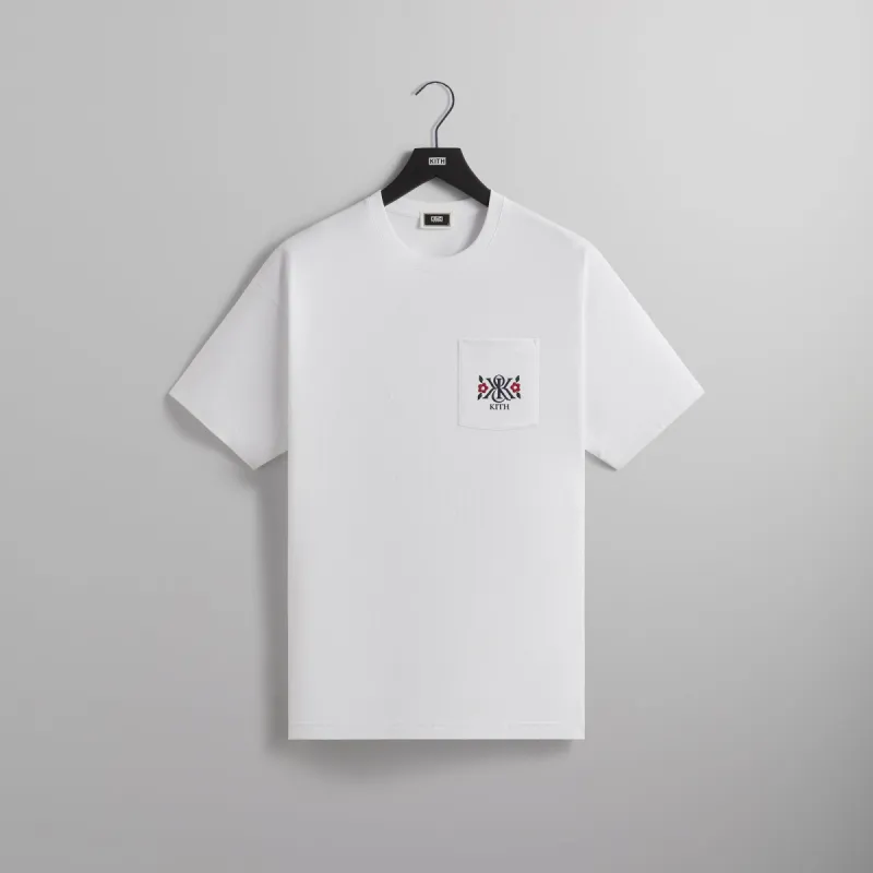 Kith K&K Pocket Tee - White sold by Kith