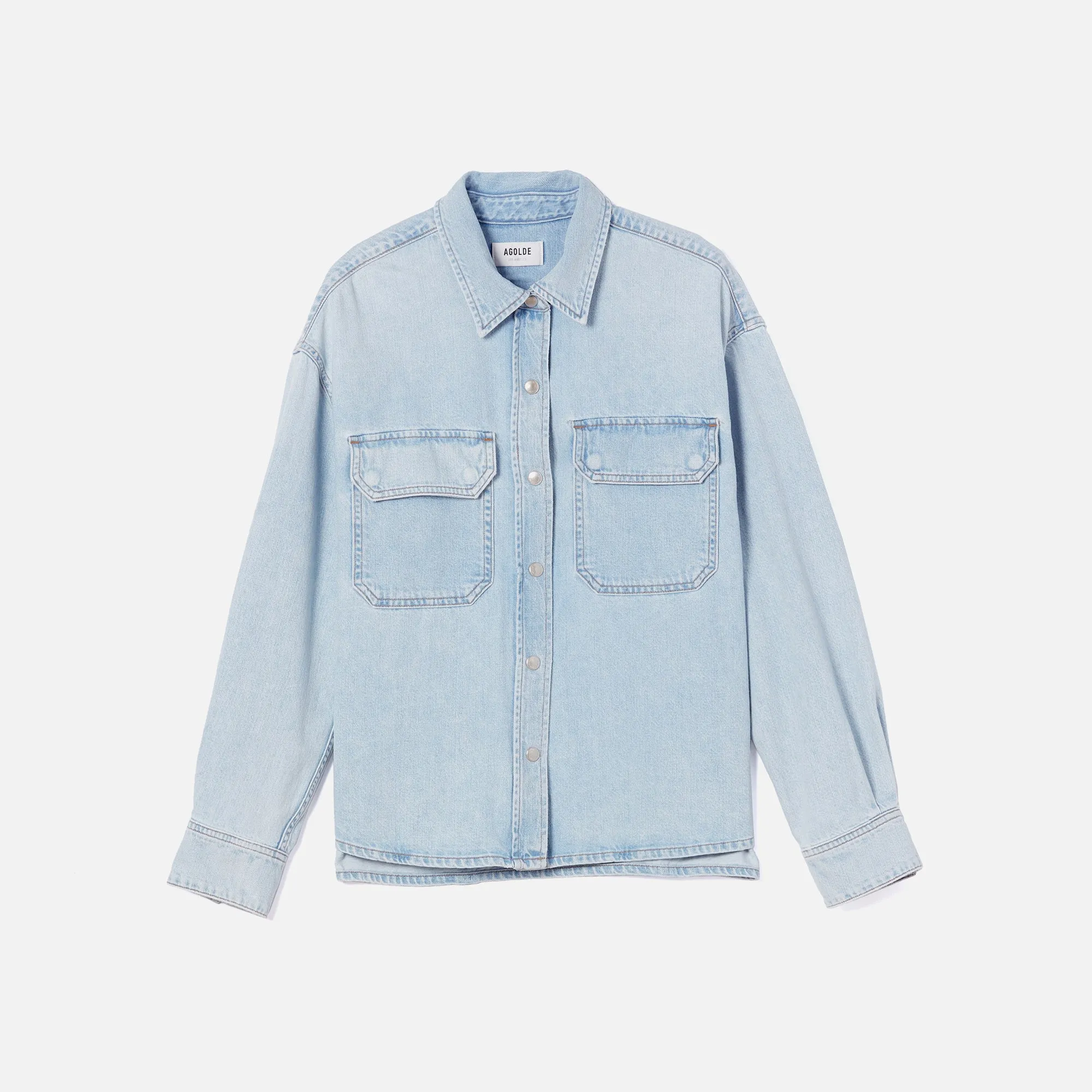 Agolde Gwen Slice Shirt - Tension sold by Kith