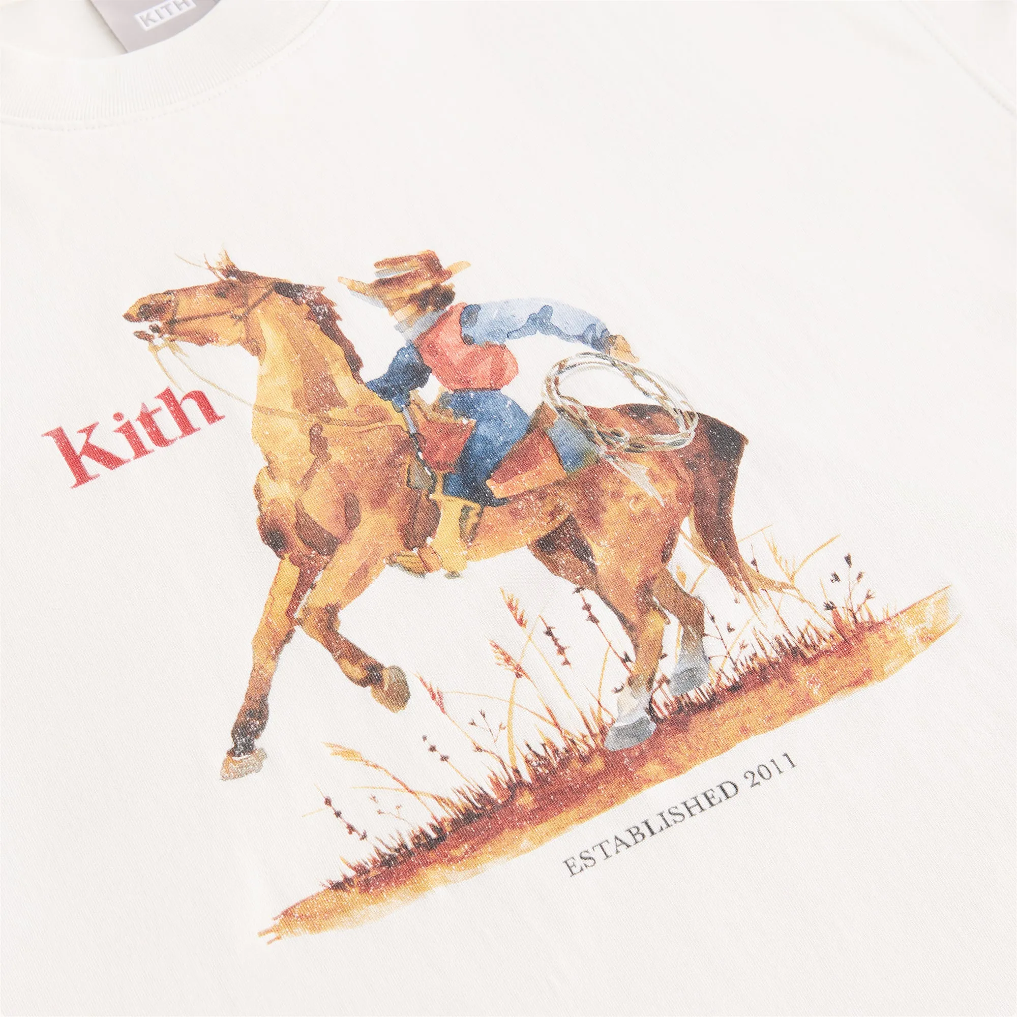 Kith Women Rodeo Vintage Tee - Sandrift sold by Kith product image thumbnail 3
