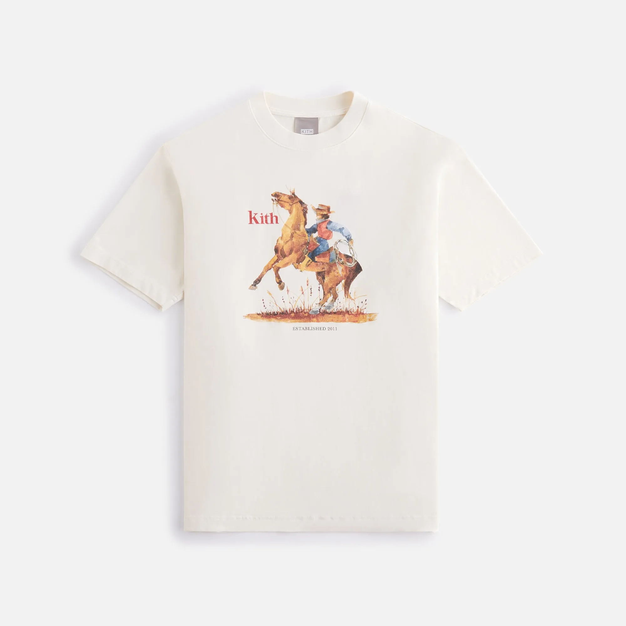 Kith Women Rodeo Vintage Tee - Sandrift sold by Kith