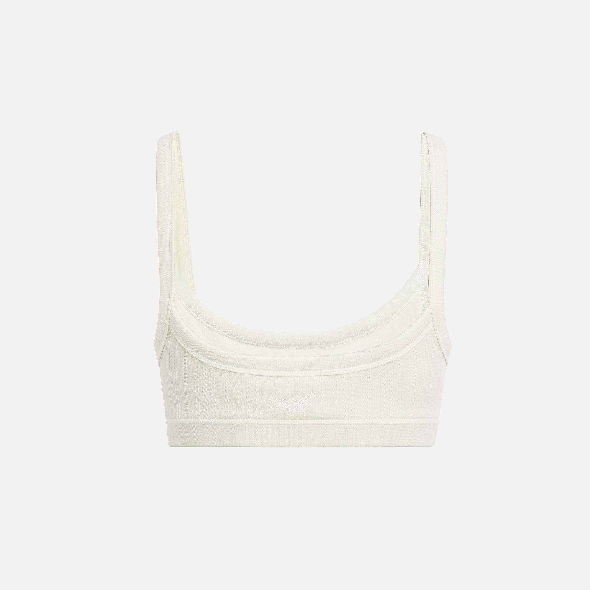 Kith Women Terra Pointelle Bra - Chalk PH sold by Kith product image thumbnail 3