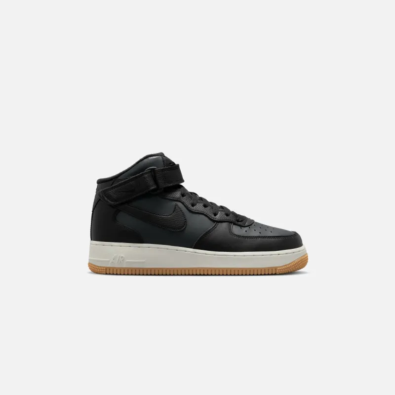 Nike Air Force 1 Mid `07 LX - Anthracite / Black / Summit White sold by Kith