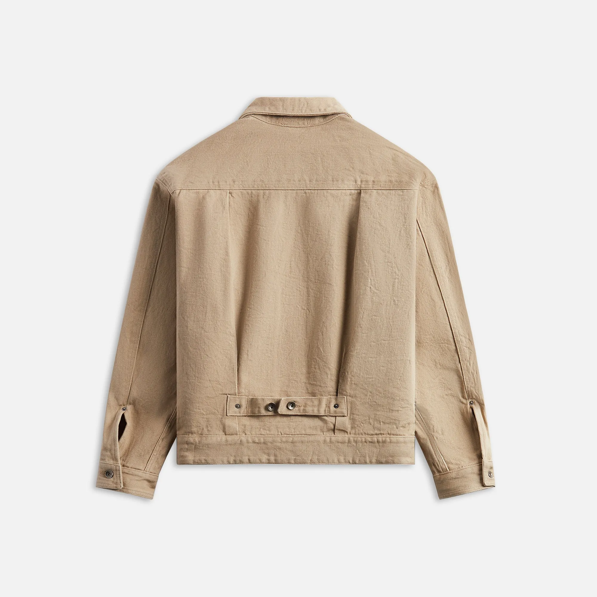 Engineered Garments Trucker Jacket Khaki 13 Oz Broken Denim - Khaki sold by Kith product image thumbnail 2