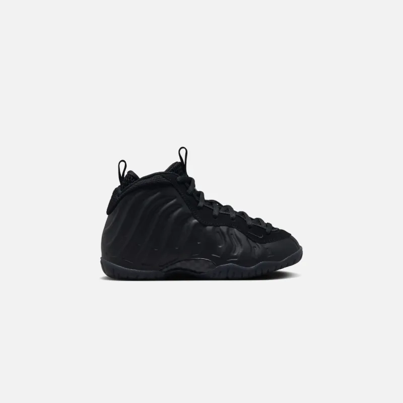 Nike PS Air Foamposite One - Black / Anthracite / Black sold by Kith