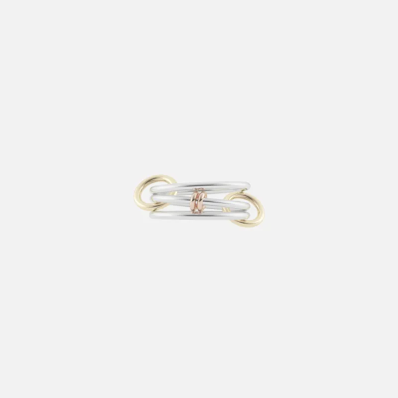 Spinelli Kilcollin Acacia SG Ring - Gold / Silver / Rose sold by Kith