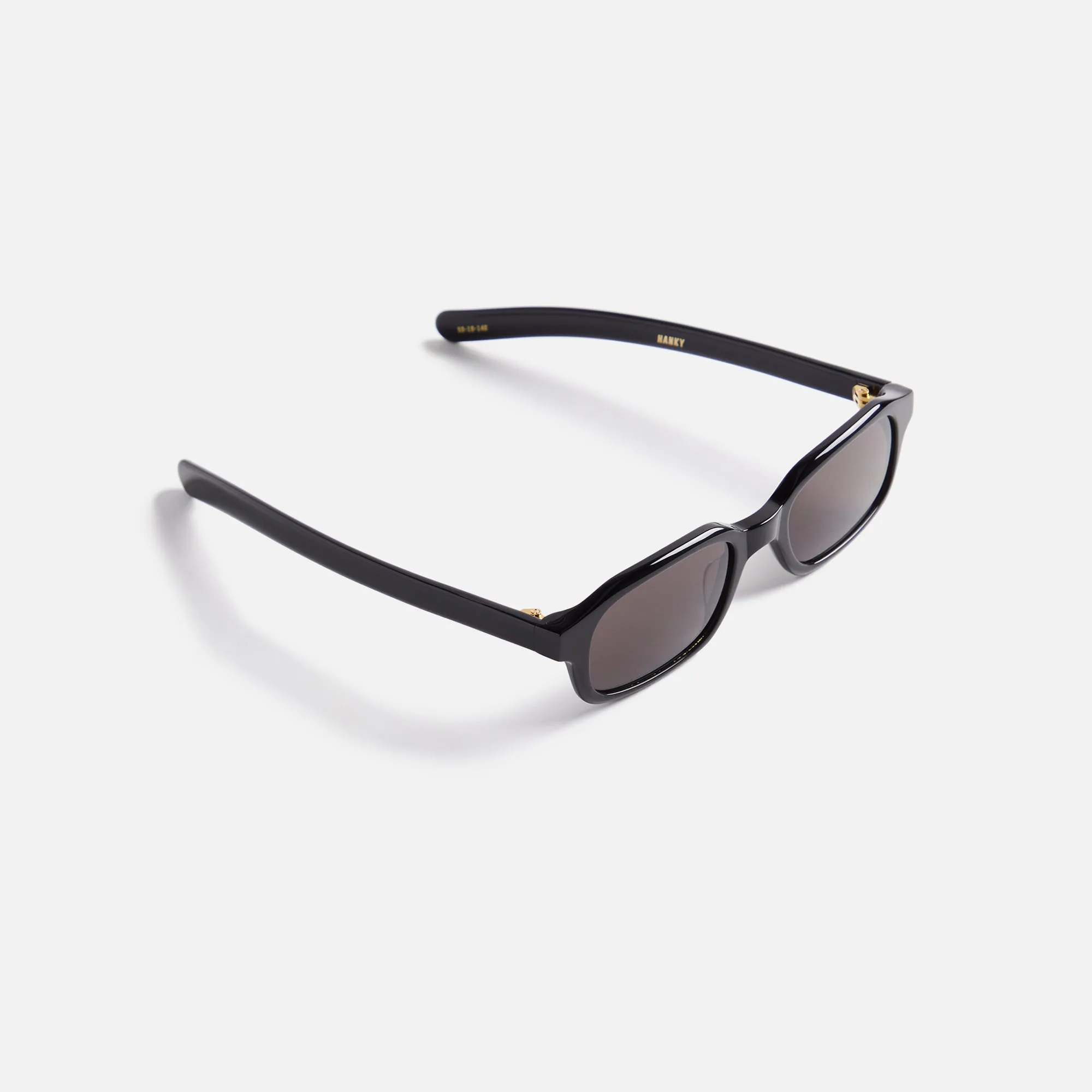 Flatlist Hanky Sunglasses - Solid Black / Solid Black Lens sold by Kith product image thumbnail 2