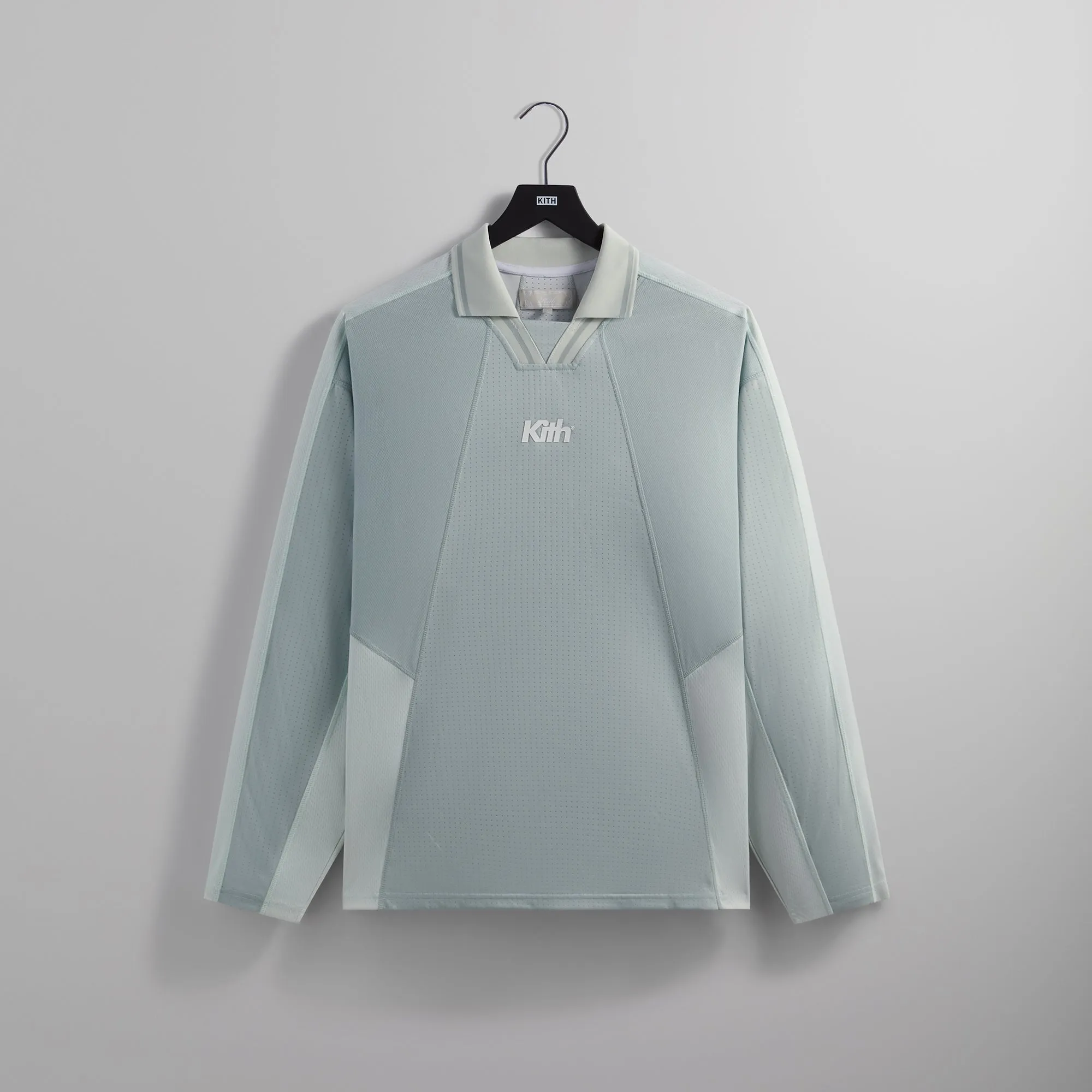 トップス KITH Ss Panelled Otto Polo Palais L Kith Long Sleeve Panelled Otto Polo - Breath PH | Parallel