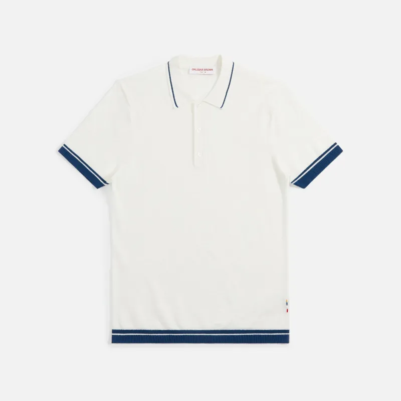 Orlebar Brown Maranon Cotton Linen - White Sand sold by Kith