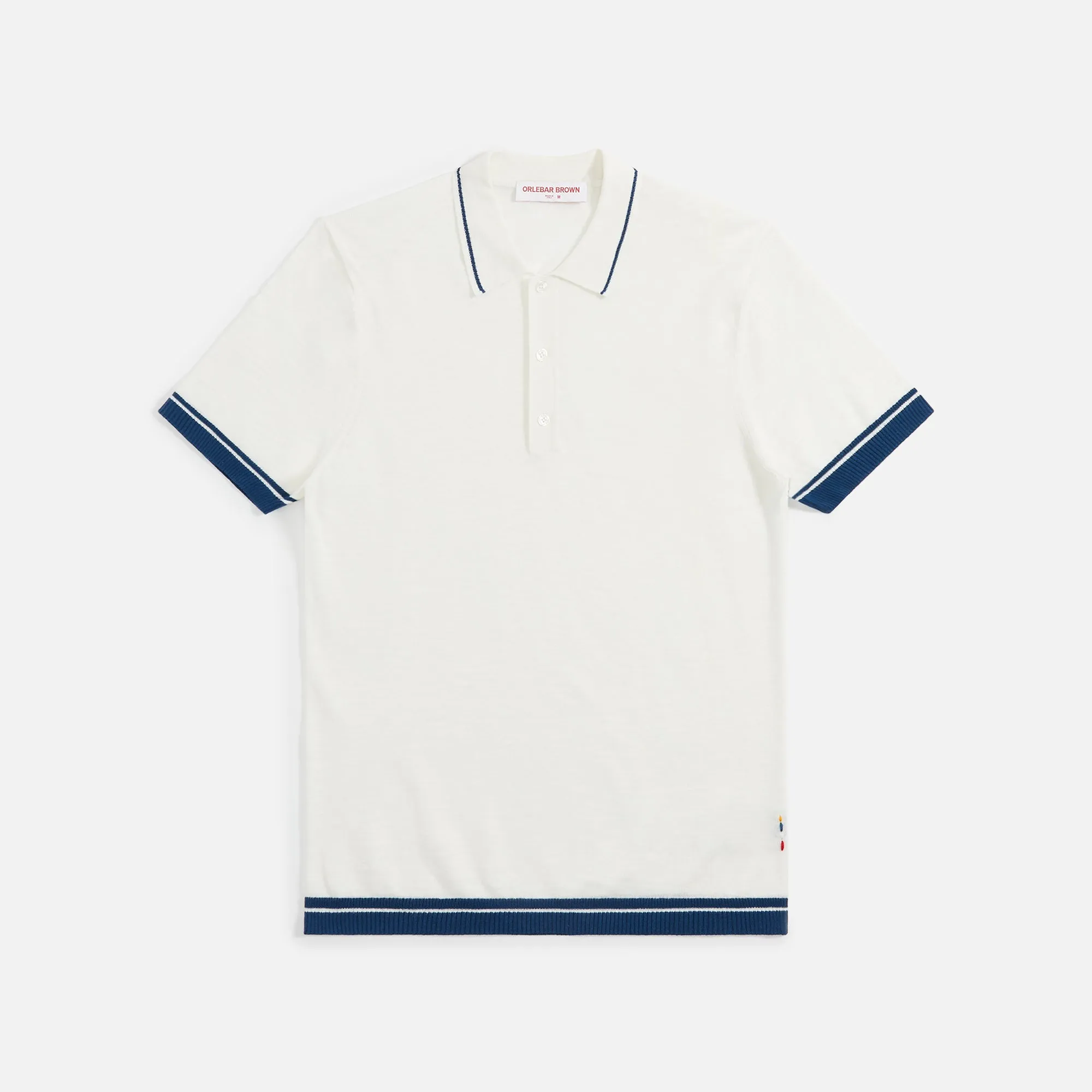 Orlebar Brown Maranon Cotton Linen - White Sand sold by Kith