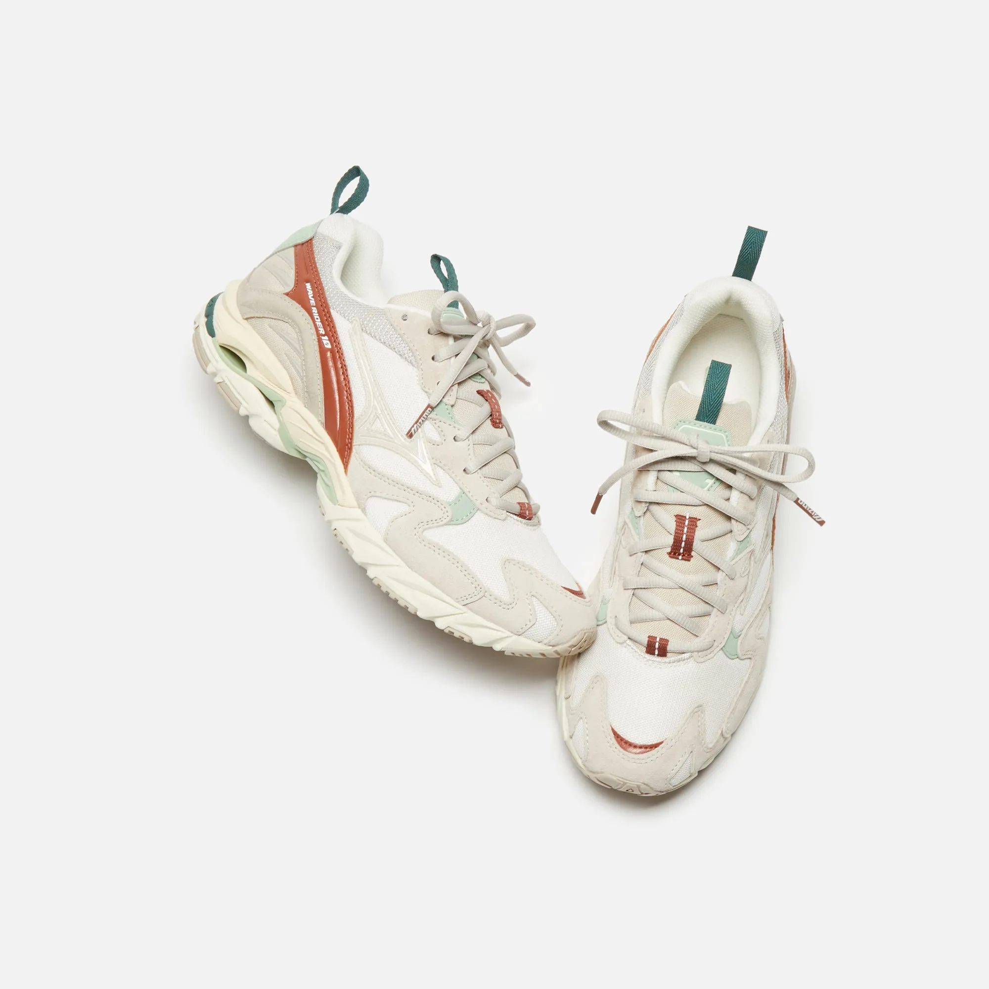 Mizuno Wave Rider 10 - Silver Cloud / White Sand sold by Kith product image thumbnail 5