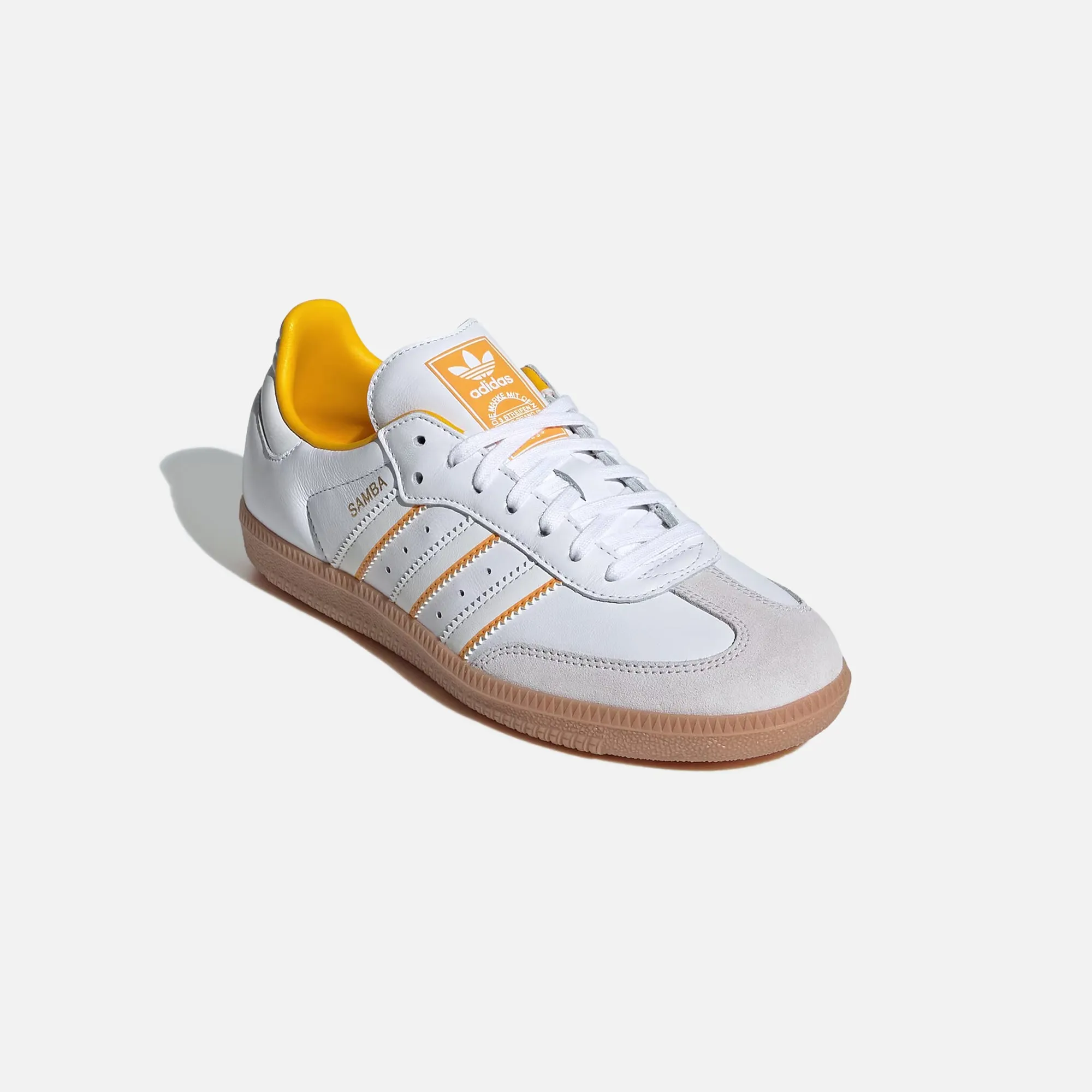 adidas GS Samba OG - White / Crystal White / Crew Yellow sold by Kith product image thumbnail 2