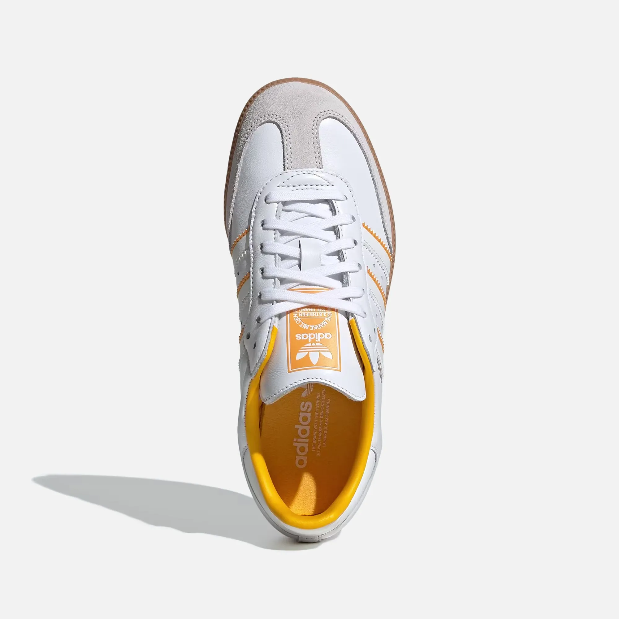 adidas GS Samba OG - White / Crystal White / Crew Yellow sold by Kith product image thumbnail 5