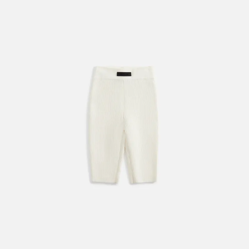 Essentials Biker Short - Cloud Dancer sold by Kith