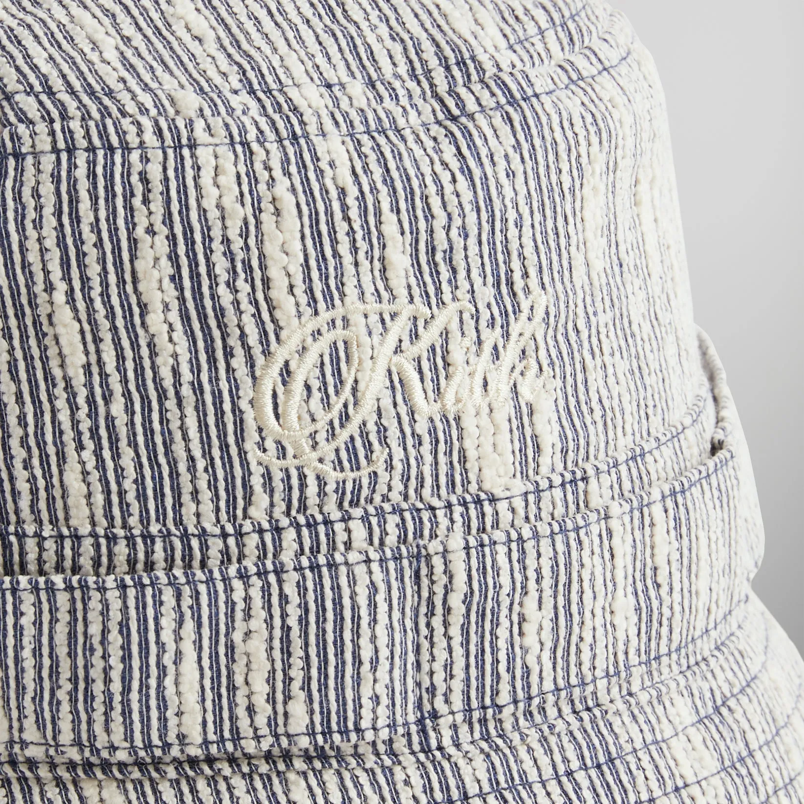 Kith Slub Boucle Clemens Bucket Hat - Ink sold by Kith product image thumbnail 3