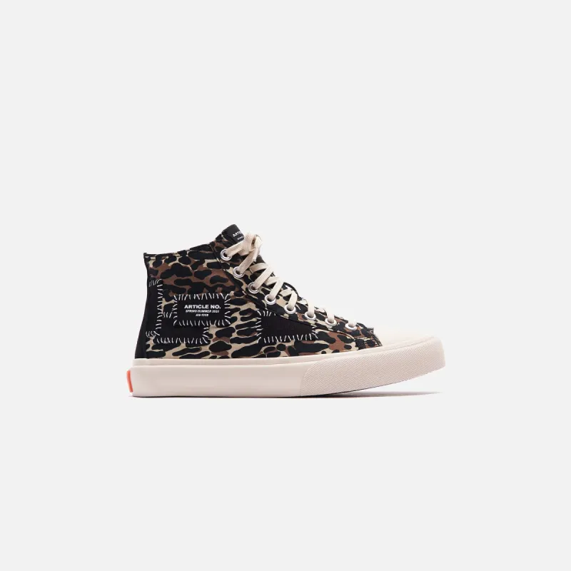 Article No 1008 Linen Canvas - Leopard Print sold by Kith