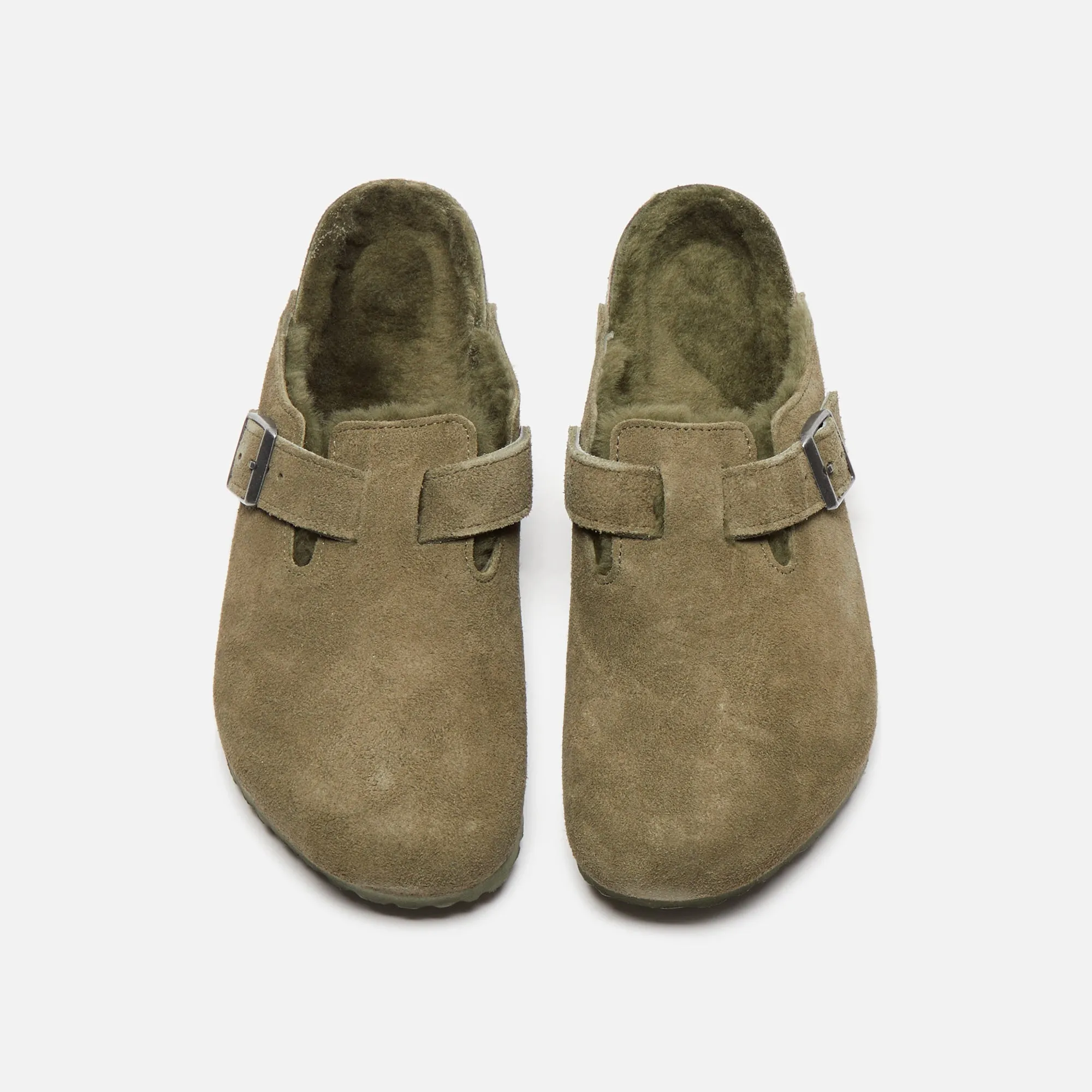 Birkenstock Boston Shearling - Thyme sold by Kith product image thumbnail 4