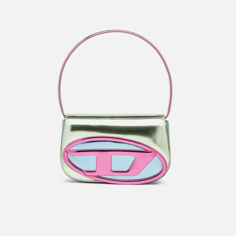 Diesel 1DR Bag in Mirror Leather - Pink Mix sold by Kith