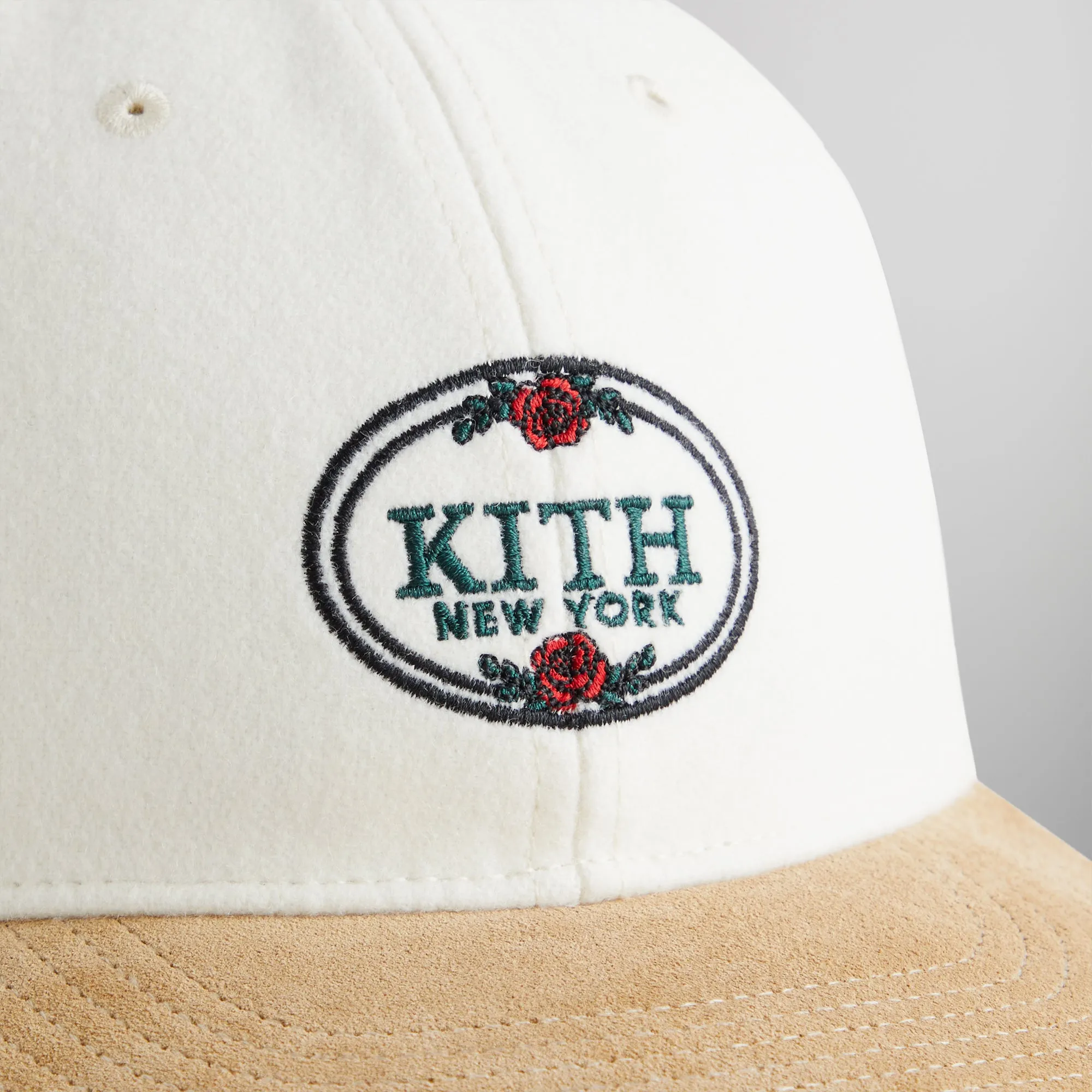 Kith Two Tone Rose Logo Wool Cap - Loft sold by Kith product image thumbnail 5
