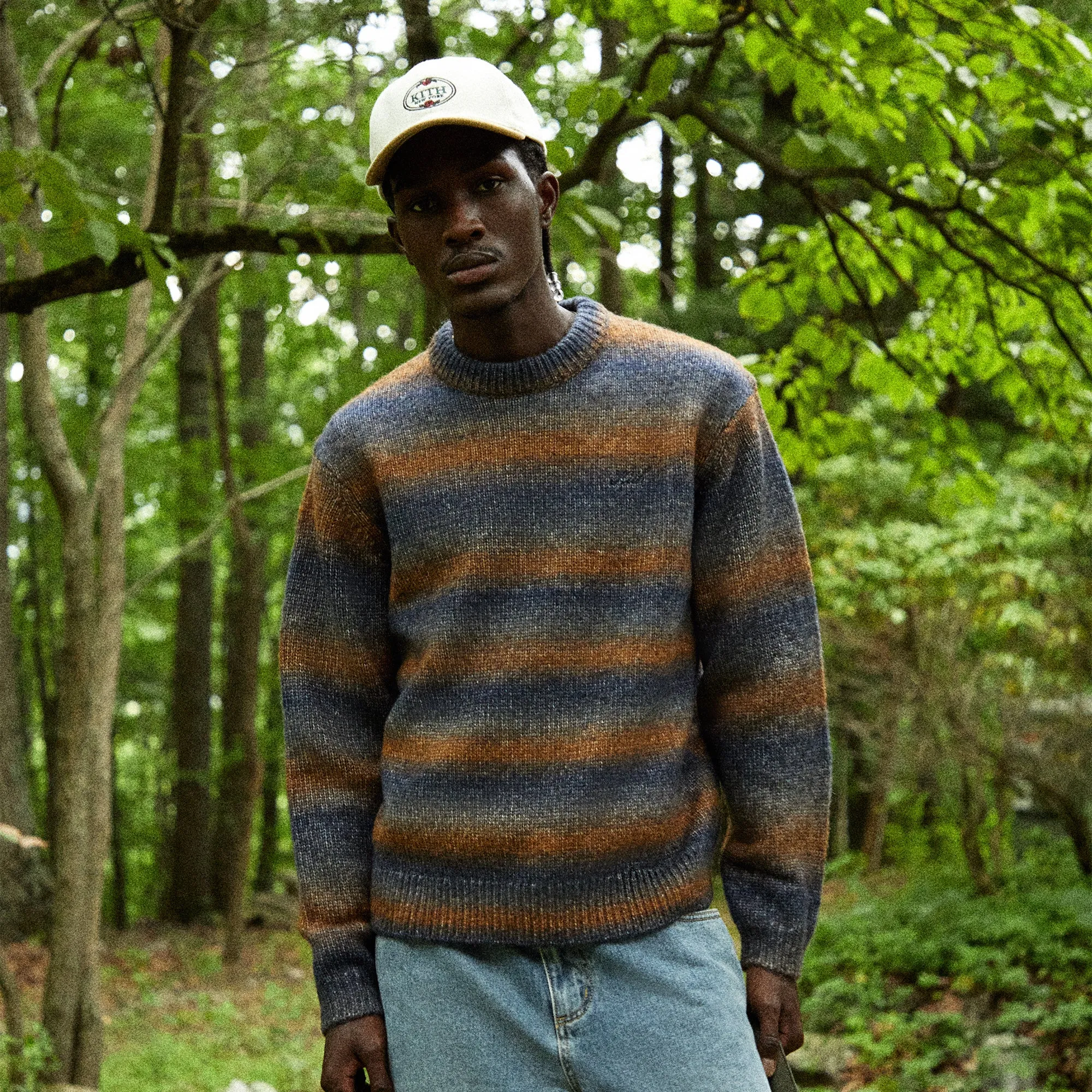 Kith Two Tone Rose Logo Wool Cap - Loft sold by Kith product image thumbnail 2