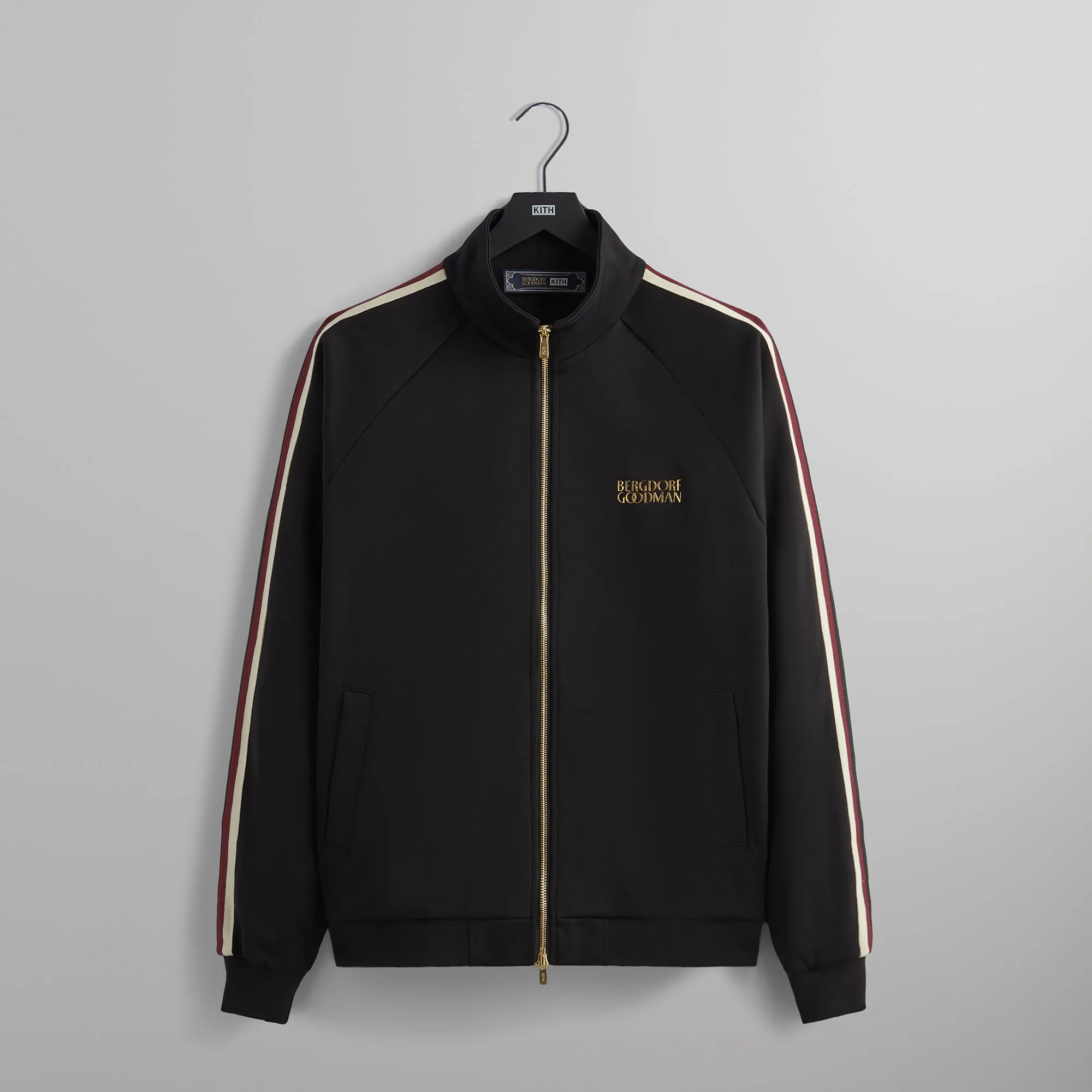 Kith for Bergdorf Goodman Clifton Track Jacket - Black sold by Kith