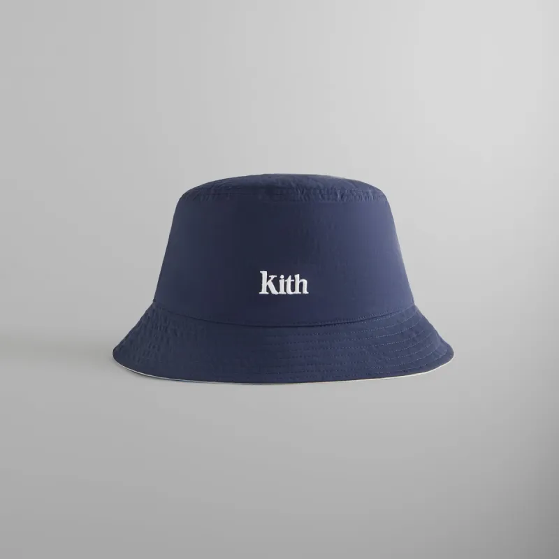 Kith Reversible Nylon Dawson Bucket Hat - Nocturnal sold by Kith
