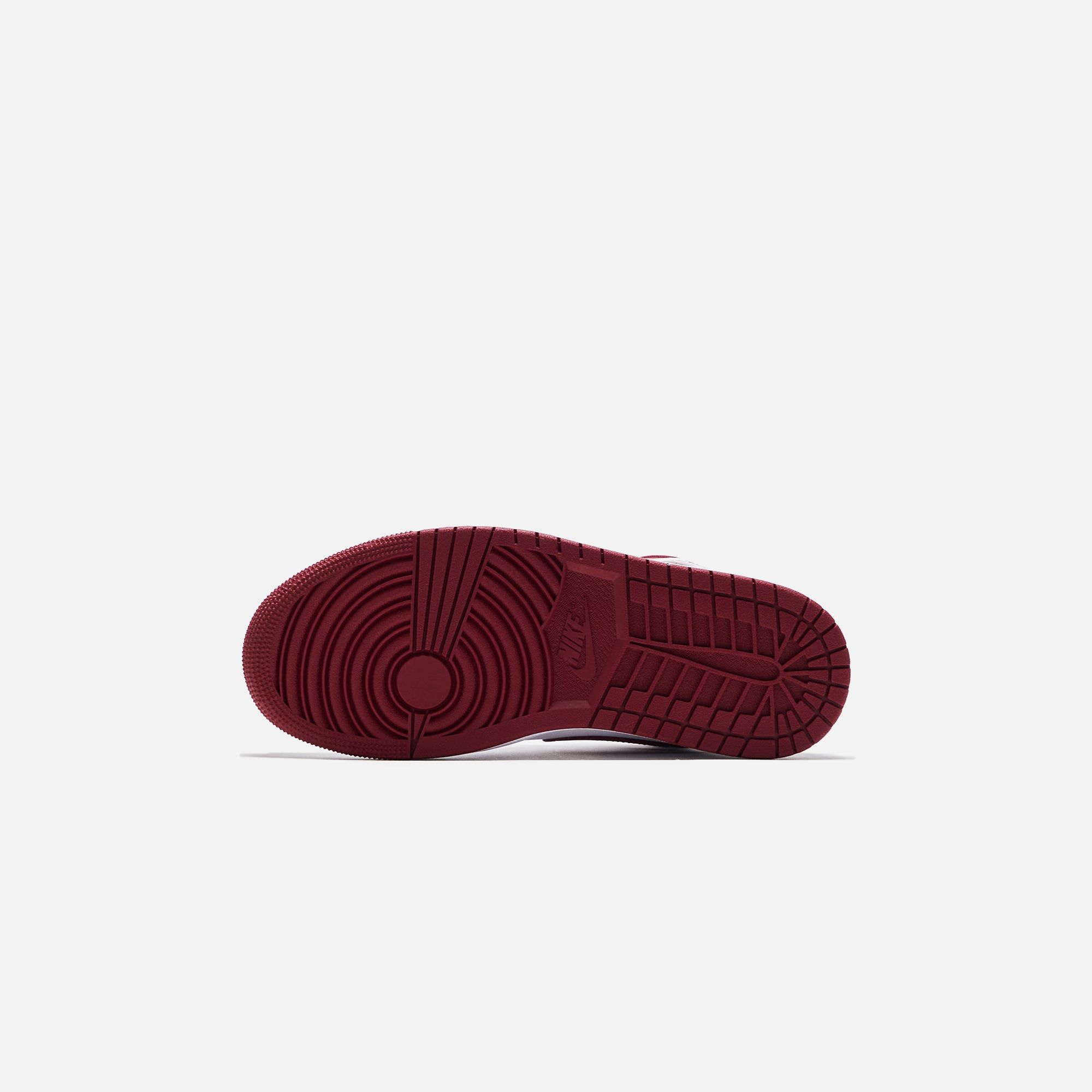Nike WMNS Air Jordan 1 Mid - White / Pomegranate sold by Kith product image thumbnail 5