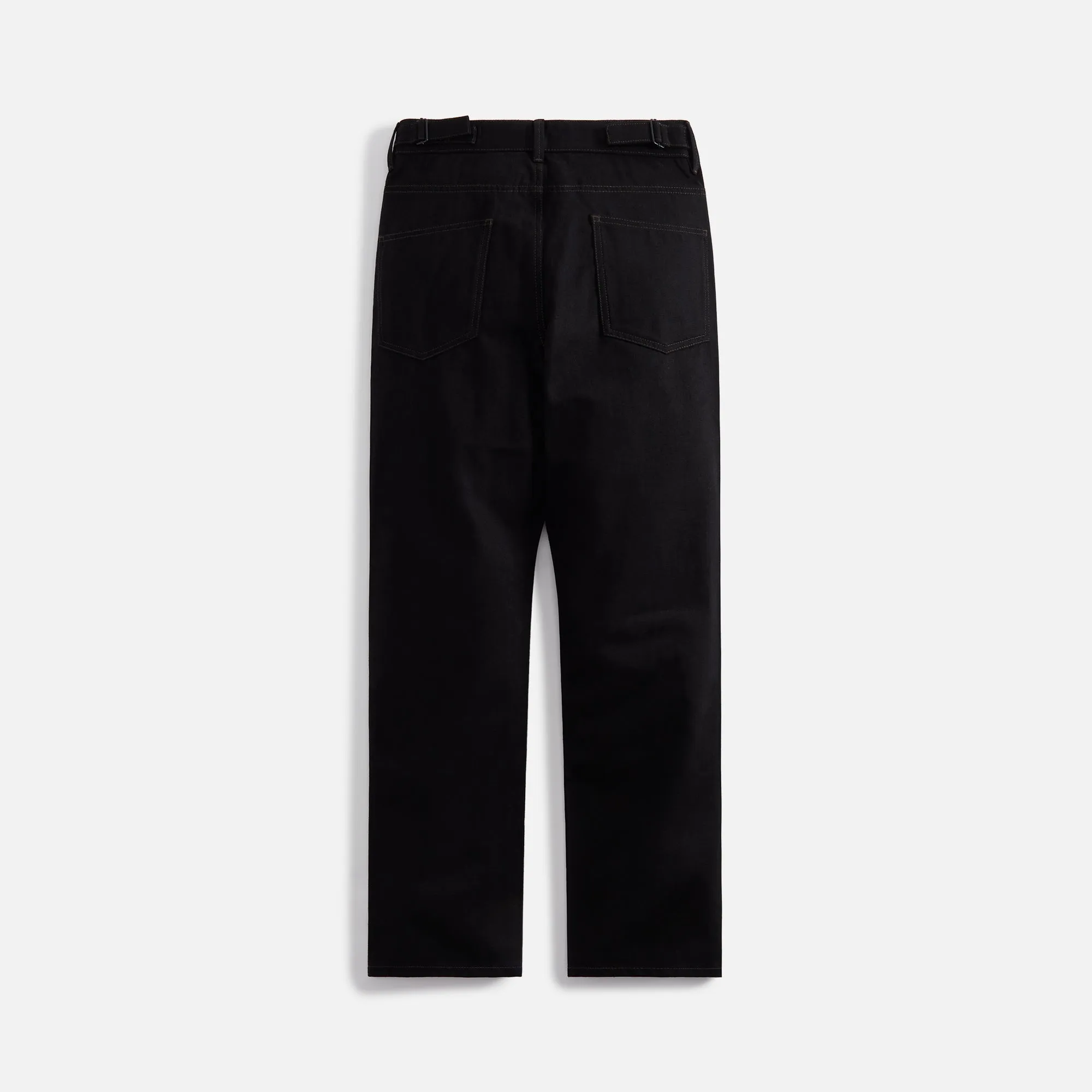 Lemaire Curved 5 Pocket Pants - Black sold by Kith product image thumbnail 2