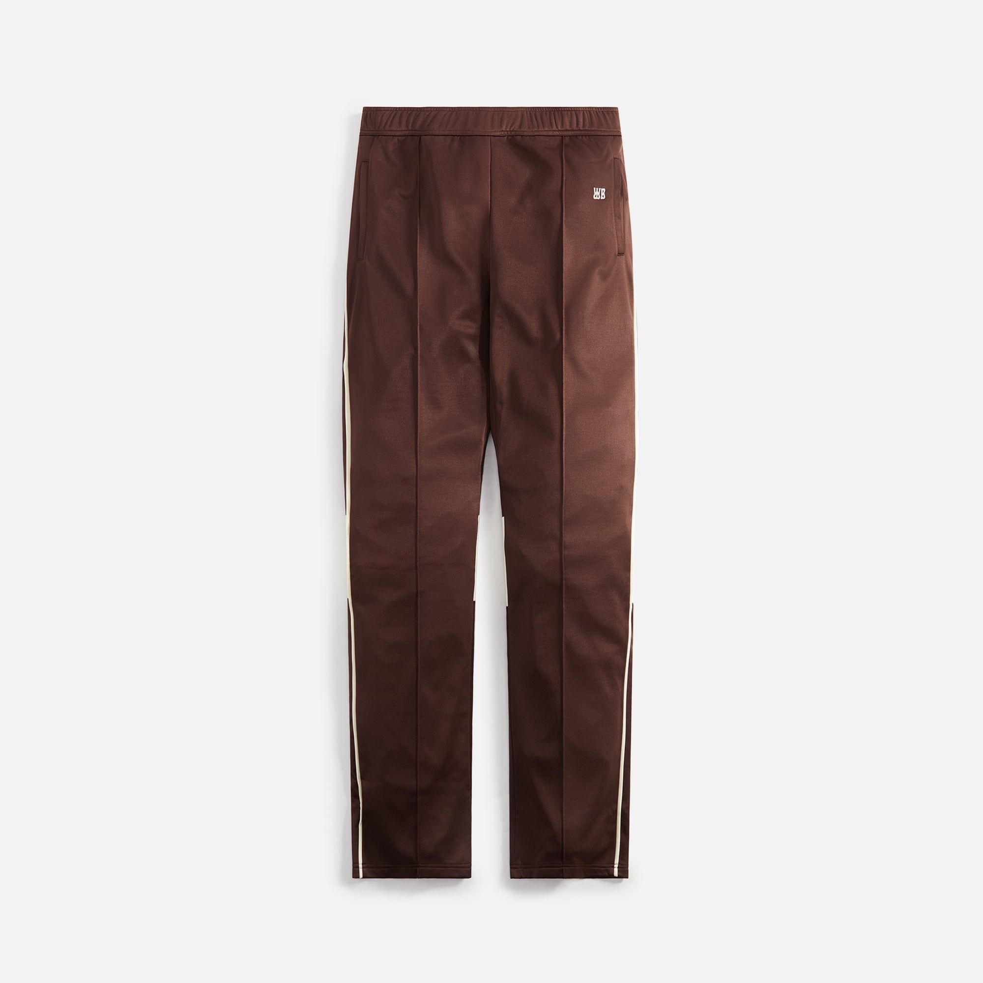 Wales Bonner Kola Trackpants - Brown / Ivory sold by Kith