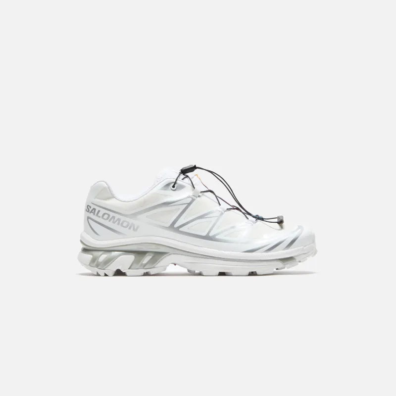Salomon XT-6 GTX - White / White / Silver sold by Kith