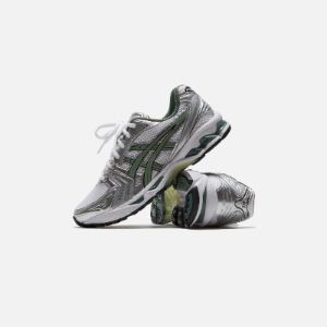 Asics Gel-Kayano 14 - White / Green sold by Kith