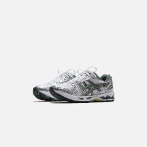 Asics Gel-Kayano 14 - White / Green sold by Kith
