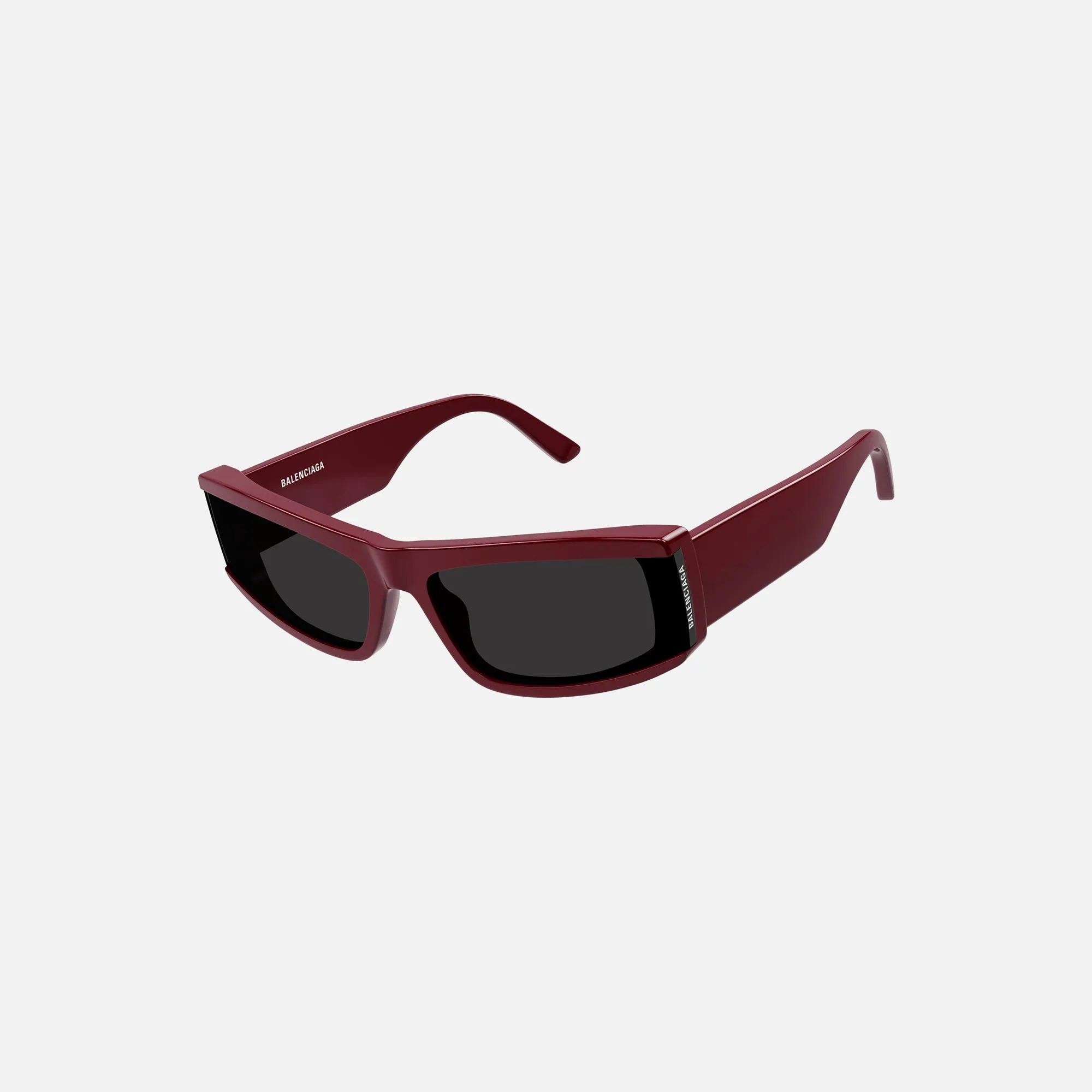 Balenciaga Acetate Rectangle Frame - Burgundy sold by Kith product image thumbnail 2